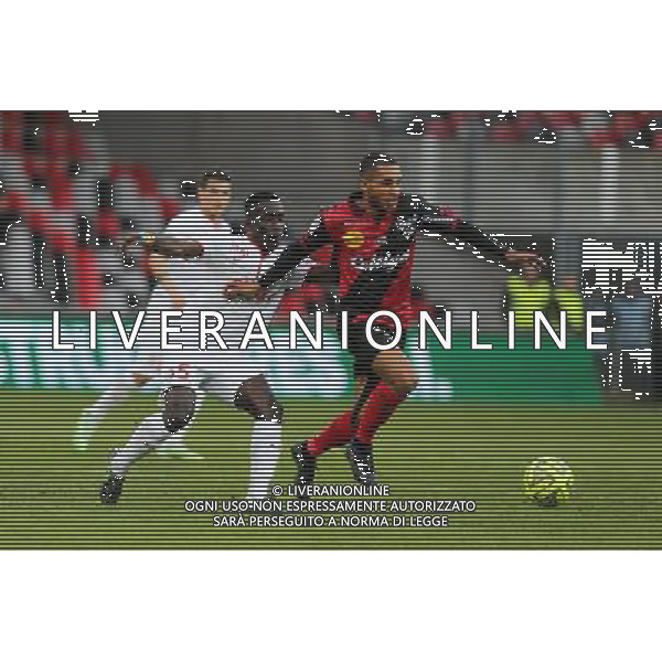 Sylvain MARVEAUX / Idrissa GUEYE - 08.03.2015 - Guingamp / Lille - 28eme journee de Ligue 1 Photo : Vincent Michel / Icon Sport AG ALDO LIVERANI SAS ONLY ITALY