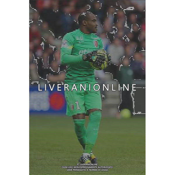 Vincent ENYEAMA - 08.03.2015 - Guingamp / Lille - 28eme journee de Ligue 1 Photo : Vincent Michel / Icon Sport AG ALDO LIVERANI SAS ONLY ITALY