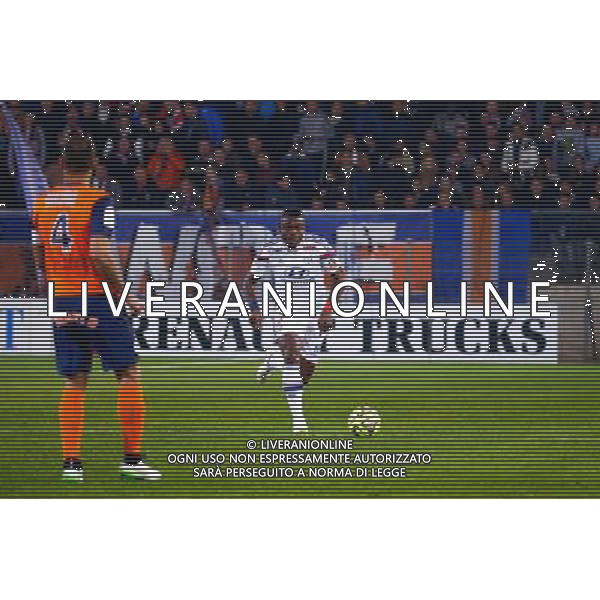Henri Bedimo - 08.03.2015 - Montpellier / Lyon - 28eme journee de Ligue 1 Photo : Andre Delon / Icon Sport *** Local Caption *** AG ALDO LIVERANI SAS ONLY ITALY *** Local Caption *** AG ALDO LIVERANI SAS ONLY ITALY