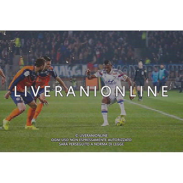 Henri Bedimo - 08.03.2015 - Montpellier / Lyon - 28eme journee de Ligue 1 Photo : Andre Delon / Icon Sport *** Local Caption *** AG ALDO LIVERANI SAS ONLY ITALY *** Local Caption *** AG ALDO LIVERANI SAS ONLY ITALY