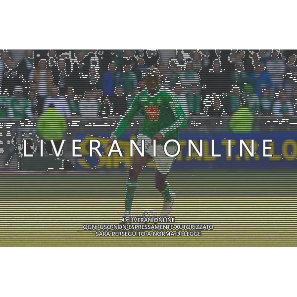 Ben Kantie KARAMOKO - 08.03.2015 - Saint Etienne / Lorient - 28eme journee de Ligue 1 Photo : Jean Paul Thomas / Icon Sport AG ALDO LIVERANI SAS ONLY ITALY