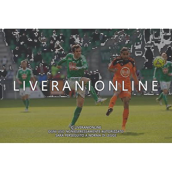 Benjamin CORGNET - 08.03.2015 - Saint Etienne / Lorient - 28eme journee de Ligue 1 Photo : Jean Paul Thomas / Icon Sport AG ALDO LIVERANI SAS ONLY ITALY
