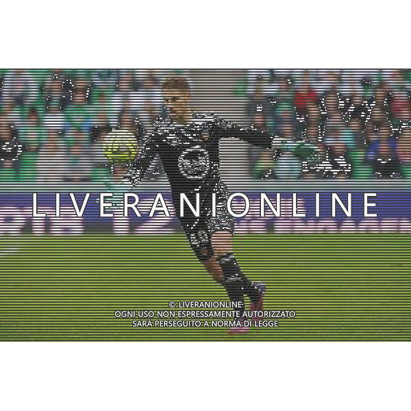 Benjamin LECOMTE - 08.03.2015 - Saint Etienne / Lorient - 28eme journee de Ligue 1 Photo : Jean Paul Thomas / Icon Sport AG ALDO LIVERANI SAS ONLY ITALY