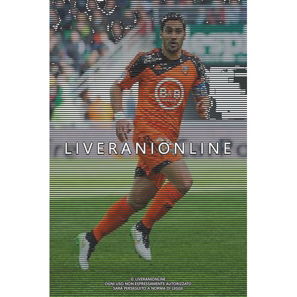 Wesley LAUTOA - 08.03.2015 - Saint Etienne / Lorient - 28eme journee de Ligue 1 Photo : Jean Paul Thomas / Icon Sport AG ALDO LIVERANI SAS ONLY ITALY