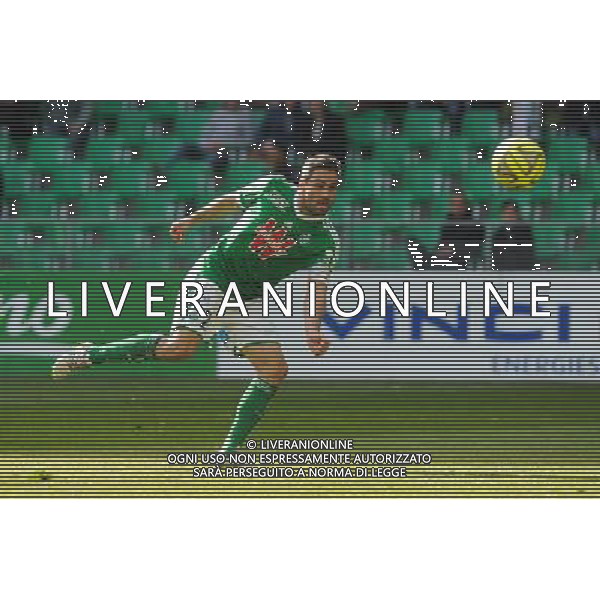 Loic PERRIN - 08.03.2015 - Saint Etienne / Lorient - 28eme journee de Ligue 1 Photo : Jean Paul Thomas / Icon Sport AG ALDO LIVERANI SAS ONLY ITALY