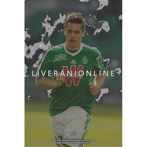 Romain HAMOUMA - 08.03.2015 - Saint Etienne / Lorient - 28eme journee de Ligue 1 Photo : Jean Paul Thomas / Icon Sport AG ALDO LIVERANI SAS ONLY ITALY