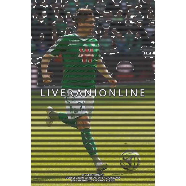 Romain HAMOUMA - 08.03.2015 - Saint Etienne / Lorient - 28eme journee de Ligue 1 Photo : Jean Paul Thomas / Icon Sport AG ALDO LIVERANI SAS ONLY ITALY