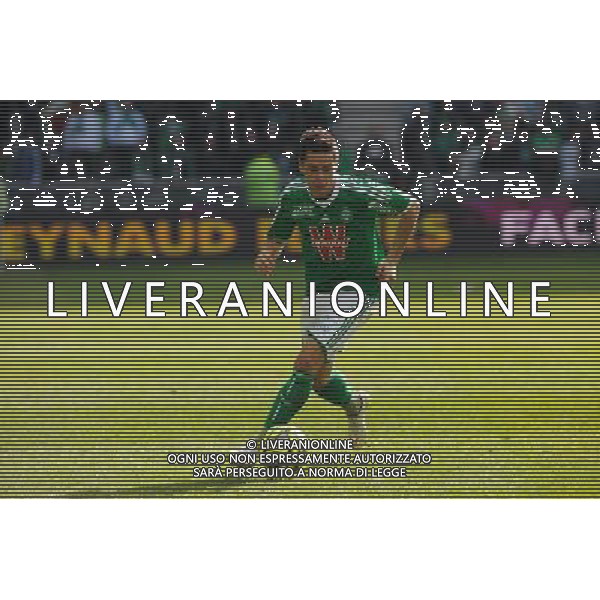 Romain HAMOUMA - 08.03.2015 - Saint Etienne / Lorient - 28eme journee de Ligue 1 Photo : Jean Paul Thomas / Icon Sport AG ALDO LIVERANI SAS ONLY ITALY
