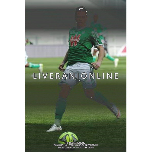 Romain HAMOUMA - 08.03.2015 - Saint Etienne / Lorient - 28eme journee de Ligue 1 Photo : Jean Paul Thomas / Icon Sport AG ALDO LIVERANI SAS ONLY ITALY