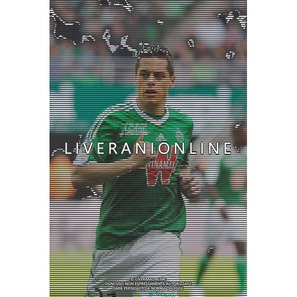 Romain HAMOUMA - 08.03.2015 - Saint Etienne / Lorient - 28eme journee de Ligue 1 Photo : Jean Paul Thomas / Icon Sport AG ALDO LIVERANI SAS ONLY ITALY