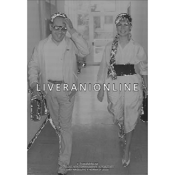 GIANNI BONCOMPAGNI CONDUTTORE, AUTORE E REGISTA TELEVISIVO CON DANIELA ROSSI NEL 1986 - RETROSPETTIVA ©ARCHIVIO AGENZIA ALDO LIVERANI SAS