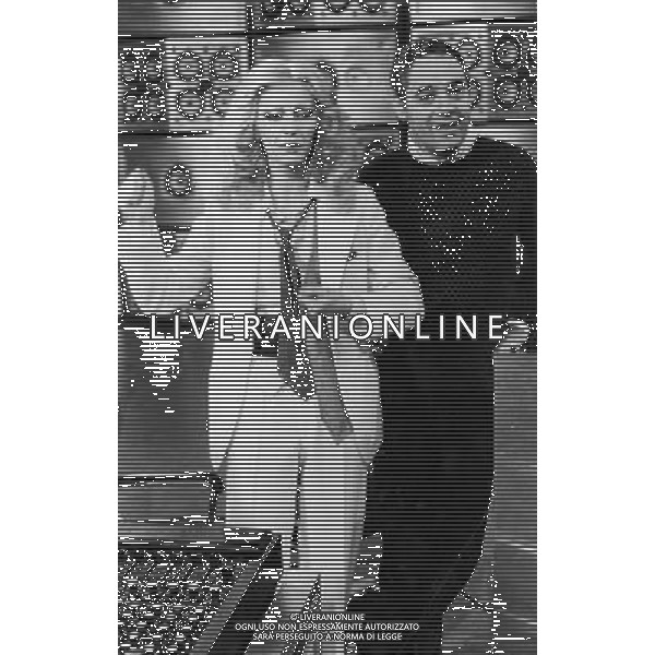GIANNI BONCOMPAGNI CONDUTTORE, AUTORE E REGISTA TELEVISIVO CON PATTY PRAVO - RETROSPETTIVA ©ARCHIVIO AGENZIA ALDO LIVERANI SAS
