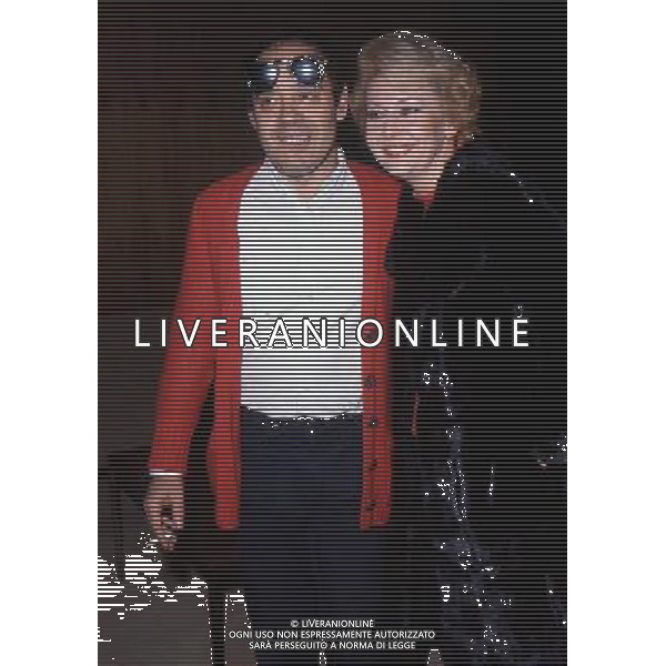 GIANNI BONCOMPAGNI CONDUTTORE, AUTORE E REGISTA TELEVISIVO CON ANNA MARIA GAMBINERI - RETROSPETTIVA ©ARCHIVIO AGENZIA ALDO LIVERANI SAS