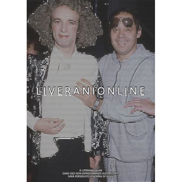 GIANNI BONCOMPAGNI CONDUTTORE, AUTORE E REGISTA TELEVISIVO CON ROBERTO BENIGNI - RETROSPETTIVA ©ARCHIVIO AGENZIA ALDO LIVERANI SAS
