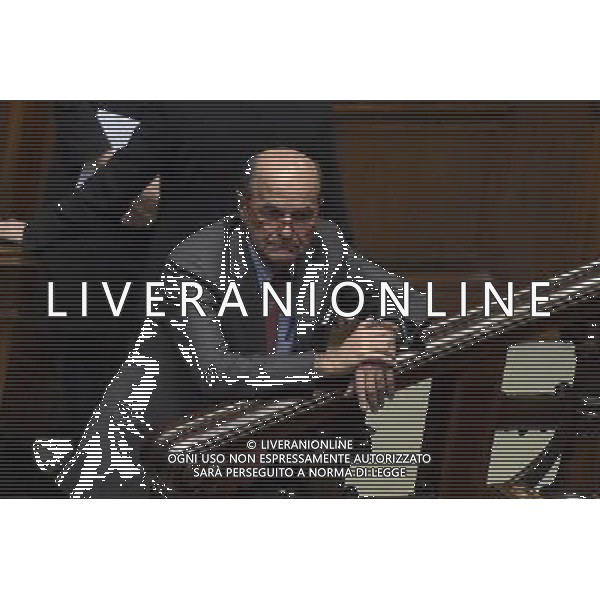 Roma - 10/03/2015 - Montecitorio - Discussione del disegno di legge costituzionale - nella foto: Pier Luigi Bersani ascolta gli interventi in aula / Ph. Fabrizio Corradetti - Ag. Aldo Liverani Sas