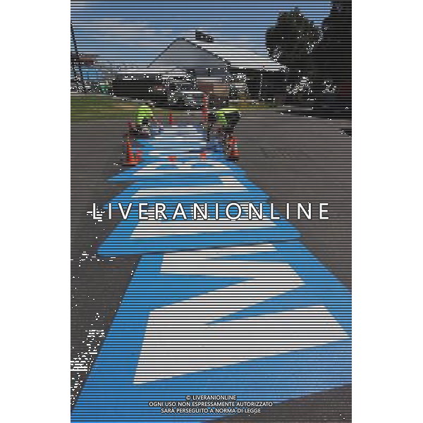 Circuit preparations. 11.03.2015. Formula 1 World Championship, Rd 1, Australian Grand Prix, Albert Park, Melbourne, Australia, Preparation Day. AG ALDO LIVERANI SAS ONLY ITALY