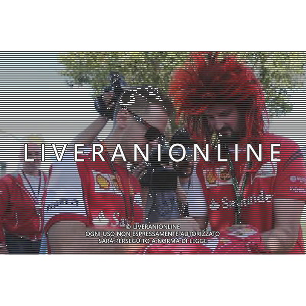 Sebastian Vettel (GER) Ferrari signs autographs for the fans. 11.03.2015. Formula 1 World Championship, Rd 1, Australian Grand Prix, Albert Park, Melbourne, Australia, Preparation Day. AG ALDO LIVERANI SAS ONLY ITALY