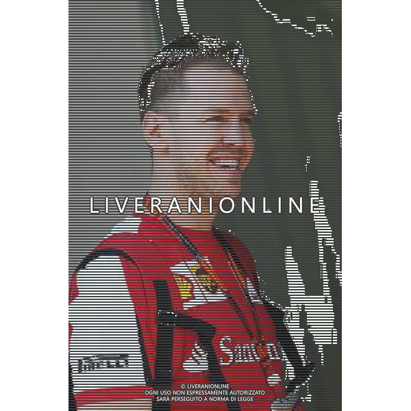 Sebastian Vettel (GER) Ferrari. 11.03.2015. Formula 1 World Championship, Rd 1, Australian Grand Prix, Albert Park, Melbourne, Australia, Preparation Day. AG ALDO LIVERANI SAS ONLY ITALY