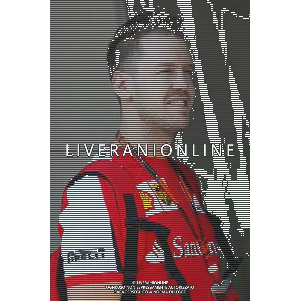 Sebastian Vettel (GER) Ferrari. 11.03.2015. Formula 1 World Championship, Rd 1, Australian Grand Prix, Albert Park, Melbourne, Australia, Preparation Day. AG ALDO LIVERANI SAS ONLY ITALY
