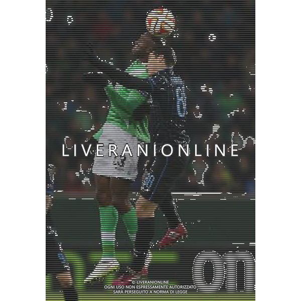 firo Fu§ball,Fussball, 12.03.2015 UEFA Europa-League Saison 2014/2015 Achtelfinale, 1/8-Finale VFL Wolfsburg - Inter Mailand, Football Club Internazionale Milano, Guilavogui im Zweikampf mit Hernanes $worldrightsEs gelten unsere AGB, einsehbar auf www.firosportphoto.de copyright by firo sportphoto: Coesfelder Str. 207 D- 48249 DŸlmen www.firosportphoto.de mail@firosportphoto.de (V o l k s b a n k B o c h u m - W i t t e n ) BLZ.: 430 601 29 Kt. Nr.: 341 117 100 Tel: +49-2594 - 9916004 Fax: +49-2594 - 9916005 /Agenzia Aldo Liverani Sas - ITALY ONLY - EDITORIAL USE ONLY