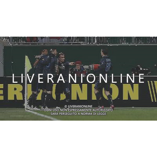 firo Fu§ball,Fussball, 12.03.2015 UEFA Europa-League Saison 2014/2015 Achtelfinale, 1/8-Finale VFL Wolfsburg - Inter Mailand, Football Club Internazionale Milano, Inter, jubel, Torjubel nach dem Tor zum 1-0, jubeltraube $worldrightsEs gelten unsere AGB, einsehbar auf www.firosportphoto.de copyright by firo sportphoto: Coesfelder Str. 207 D- 48249 DŸlmen www.firosportphoto.de mail@firosportphoto.de (V o l k s b a n k B o c h u m - W i t t e n ) BLZ.: 430 601 29 Kt. Nr.: 341 117 100 Tel: +49-2594 - 9916004 Fax: +49-2594 - 9916005 /Agenzia Aldo Liverani Sas - ITALY ONLY - EDITORIAL USE ONLY