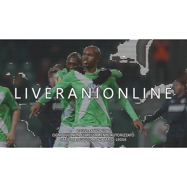 firo Fu§ball,Fussball, 12.03.2015 UEFA Europa-League Saison 2014/2015 Achtelfinale, 1/8-Finale VFL Wolfsburg - Inter Mailand, Football Club Internazionale Milano, Wolfsburg, jubel, Torjubel, nach dem Tor zum 1-1, Naldo mit Guilavogui $worldrightsEs gelten unsere AGB, einsehbar auf www.firosportphoto.de copyright by firo sportphoto: Coesfelder Str. 207 D- 48249 DŸlmen www.firosportphoto.de mail@firosportphoto.de (V o l k s b a n k B o c h u m - W i t t e n ) BLZ.: 430 601 29 Kt. Nr.: 341 117 100 Tel: +49-2594 - 9916004 Fax: +49-2594 - 9916005 /Agenzia Aldo Liverani sas - ITALY ONLY - EDITORIAL USE ONLY