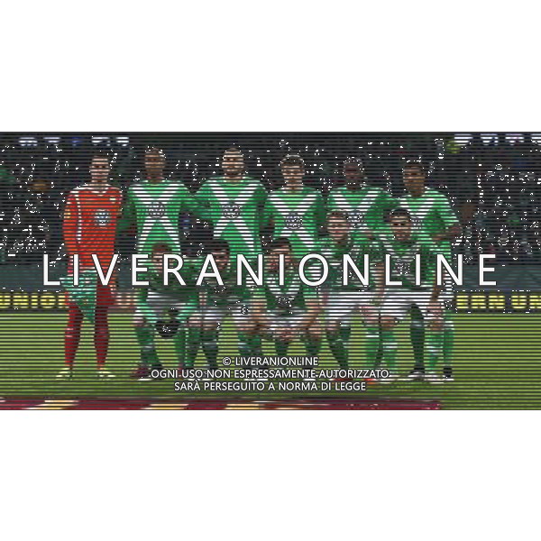 firo Fu§ball,Fussball, 12.03.2015 UEFA Europa-League Saison 2014/2015 Achtelfinale, 1/8-Finale VFL Wolfsburg - Inter Mailand, Football Club Internazionale Milano, Wolfsburg, Mannschaftsfoto $worldrightsEs gelten unsere AGB, einsehbar auf www.firosportphoto.de copyright by firo sportphoto: Coesfelder Str. 207 D- 48249 DŸlmen www.firosportphoto.de mail@firosportphoto.de (V o l k s b a n k B o c h u m - W i t t e n ) BLZ.: 430 601 29 Kt. Nr.: 341 117 100 Tel: +49-2594 - 9916004 Fax: +49-2594 - 9916005 /Agenzia Aldo Liverani sas - ITALY ONLY - EDITORIAL USE ONLY