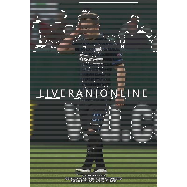 firo Fu§ball,Fussball, 12.03.2015 UEFA Europa-League Saison 2014/2015 Achtelfinale, 1/8-Finale VFL Wolfsburg - Inter Mailand, Football Club Internazionale Milano (3-1) Inter, Xherdan Shaqiri, enttŠuscht, EnttŠuschung, Abgang $worldrightsEs gelten unsere AGB, einsehbar auf www.firosportphoto.de copyright by firo sportphoto: Coesfelder Str. 207 D- 48249 DŸlmen www.firosportphoto.de mail@firosportphoto.de (V o l k s b a n k B o c h u m - W i t t e n ) BLZ.: 430 601 29 Kt. Nr.: 341 117 100 Tel: +49-2594 - 9916004 Fax: +49-2594 - 9916005 /Agenzia Aldo Liverani sas - ITALY ONLY - EDITORIAL USE ONLY