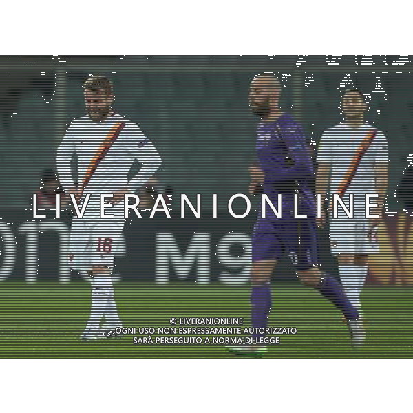 UEFA Europa League 2014/2015 Ottavi di Finale Andata Firenze - 12.03.2015 Fiorentina-Roma Nella Foto:delusione di daniele de rossi /Ph.Vitez-Ag. Aldo Liverani