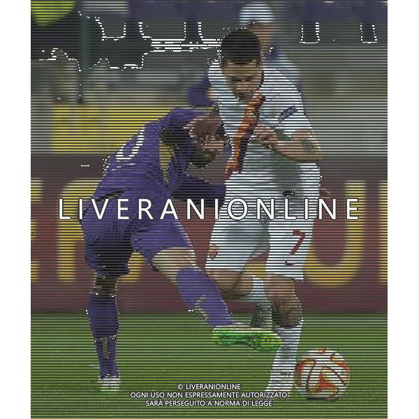 UEFA Europa League 2014/2015 Ottavi di Finale Andata Firenze - 12.03.2015 Fiorentina-Roma Nella Foto:iturbe borja valero /Ph.Vitez-Ag. Aldo Liverani
