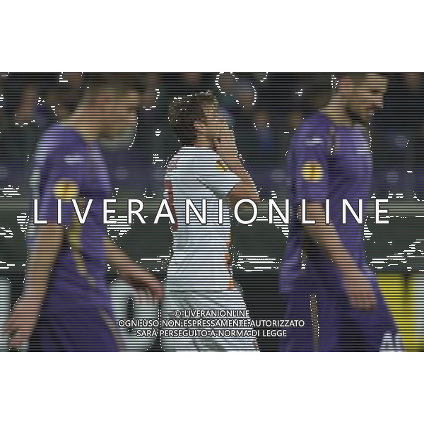 UEFA Europa League 2014/2015 Ottavi di Finale Andata Firenze - 12.03.2015 Fiorentina-Roma Nella Foto:delusione ljajic dopo il gol mancato /Ph.Vitez-Ag. Aldo Liverani