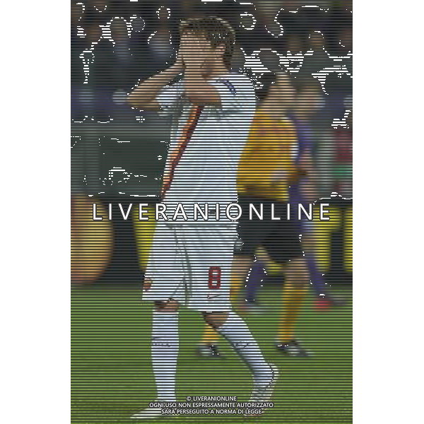 UEFA Europa League 2014/2015 Ottavi di Finale Andata Firenze - 12.03.2015 Fiorentina-Roma Nella Foto:delusione ljajic dopo il gol mancato /Ph.Vitez-Ag. Aldo Liverani
