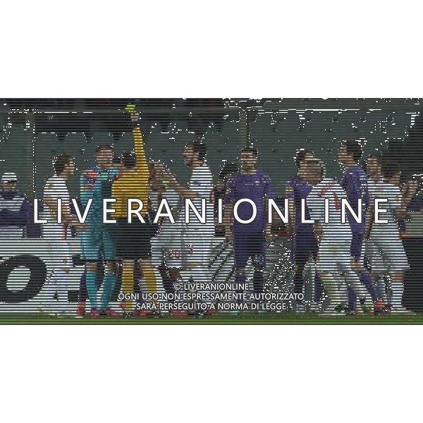 UEFA Europa League 2014/2015 Ottavi di Finale Andata Firenze - 12.03.2015 Fiorentina-Roma Nella Foto: neto solo ammonizione per il fallo da rigore /Ph.Vitez-Ag. Aldo Liverani