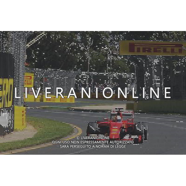 Sebastian Vettel (GER) Ferrari SF15-T. 13.03.2015. Formula 1 World Championship, Rd 1, Australian Grand Prix, Albert Park, Melbourne, Australia, Practice Day. AG ALDO LIVERANI SAS ONLY ITALY