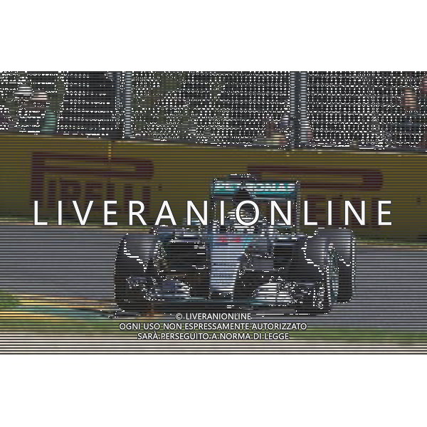 Lewis Hamilton (GBR) Mercedes AMG F1 W06. 13.03.2015. Formula 1 World Championship, Rd 1, Australian Grand Prix, Albert Park, Melbourne, Australia, Practice Day. AG ALDO LIVERANI SAS ONLY ITALY