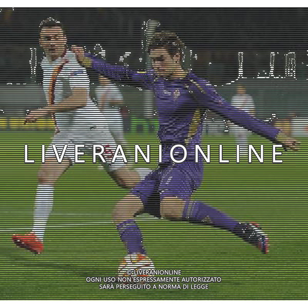 UEFA Europa League 2014/2015 Ottavi di Finale Andata Firenze - 12.03.2015 Fiorentina-Roma Nella Foto:Alonso Marcos /Ph.Vitez-Ag. Aldo Liverani