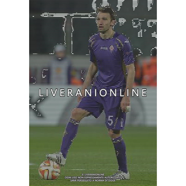 UEFA Europa League 2014/2015 Ottavi di Finale Andata Firenze - 12.03.2015 Fiorentina-Roma Nella Foto:Badelj Milan /Ph.Vitez-Ag. Aldo Liverani