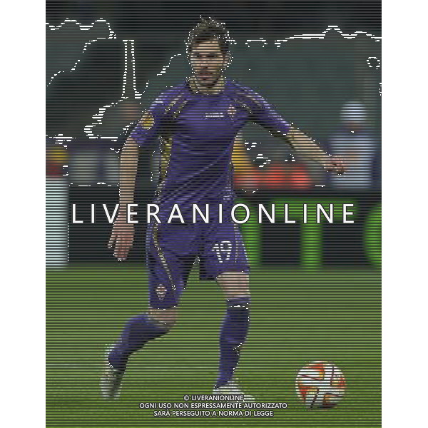 UEFA Europa League 2014/2015 Ottavi di Finale Andata Firenze - 12.03.2015 Fiorentina-Roma Nella Foto:Basanta Jose\' Maria /Ph.Vitez-Ag. Aldo Liverani