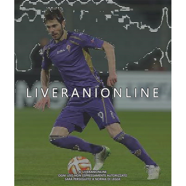 UEFA Europa League 2014/2015 Ottavi di Finale Andata Firenze - 12.03.2015 Fiorentina-Roma Nella Foto:Basanta Jose\' Maria /Ph.Vitez-Ag. Aldo Liverani