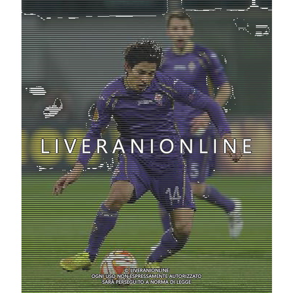 UEFA Europa League 2014/2015 Ottavi di Finale Andata Firenze - 12.03.2015 Fiorentina-Roma Nella Foto:Fernandez Matias /Ph.Vitez-Ag. Aldo Liverani
