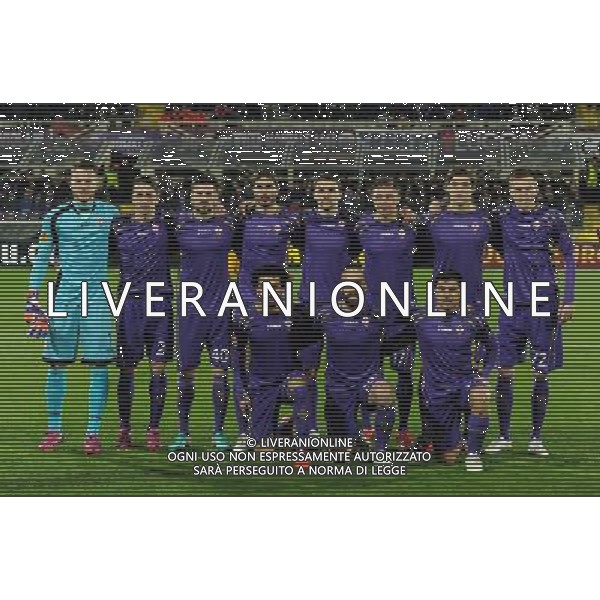 UEFA Europa League 2014/2015 Ottavi di Finale Andata Firenze - 12.03.2015 Fiorentina-Roma Nella Foto:Fiorentina Squadra Formazione Neto,Gonzalo Rodriguez,Badelj,Pizarro,Joaquin,Basanta,Borja Valero,Alonso,Tomovic,Ilicic,Salah /Ph.Vitez-Ag. Aldo Liverani