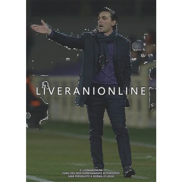 UEFA Europa League 2014/2015 Ottavi di Finale Andata Firenze - 12.03.2015 Fiorentina-Roma Nella Foto:Montella Vincenzo /Ph.Vitez-Ag. Aldo Liverani