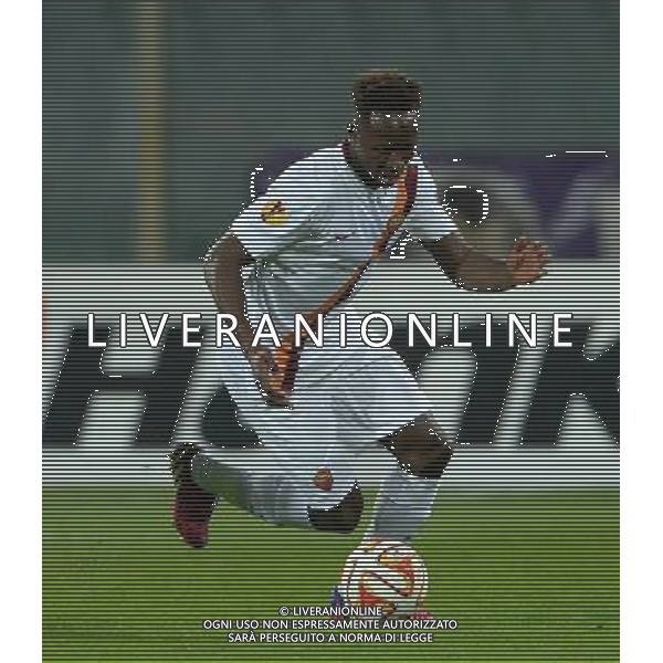 UEFA Europa League 2014/2015 Ottavi di Finale Andata Firenze - 12.03.2015 Fiorentina-Roma Nella Foto:Yanga Mbiwa Mapou /Ph.Vitez-Ag. Aldo Liverani