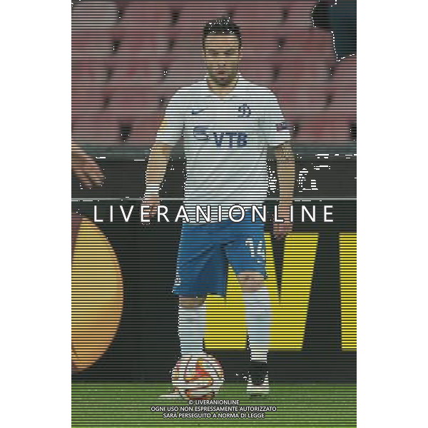 NAPOLI DINAMO MOSCA OTTAVI DI FINALE COPPA UEFA ANDATA 12-03-2015 NELLA FOTO: MATHIEU VALBUENA FOTO MOSCA- AG.LIVERANI