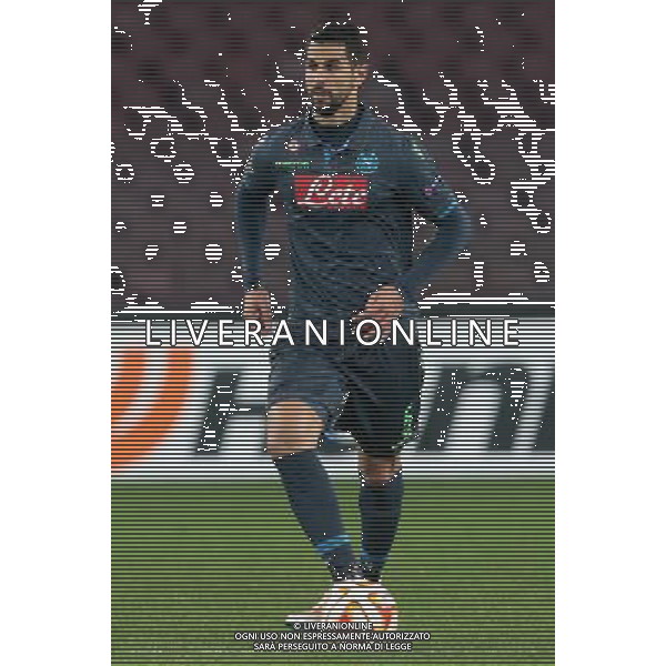 NAPOLI DINAMO MOSCA OTTAVI DI FINALE COPPA UEFA ANDATA 12-03-2015 NELLA FOTO: MIGUELANGEL BRITOS FOTO MOSCA- AG.LIVERANI