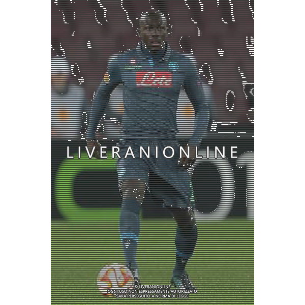 NAPOLI DINAMO MOSCA OTTAVI DI FINALE COPPA UEFA ANDATA 12-03-2015 NELLA FOTO: KALIDOU KOULIBALY FOTO MOSCA- AG.LIVERANI