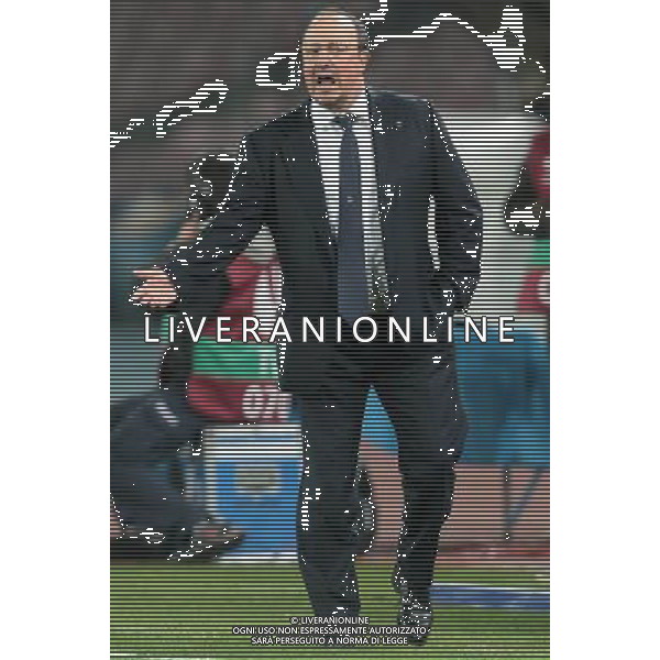 NAPOLI DINAMO MOSCA OTTAVI DI FINALE COPPA UEFA ANDATA 12-03-2015 NELLA FOTO: RAFAEL BENITEZ FOTO MOSCA- AG.LIVERANI