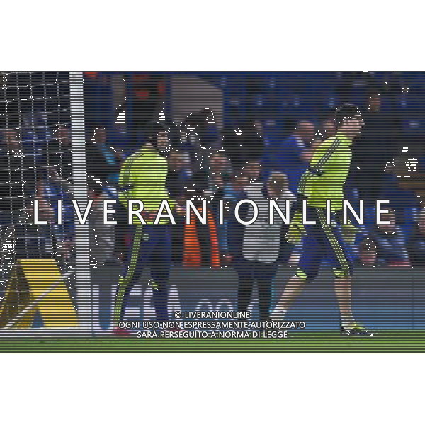 Petr CECH / Thibaut COURTOIS - 11.03.2015 - Chelsea / Paris Saint Germain - 1/8Finale Champions League Photo : Johnny Fidelin / Icon Sport AG ALDO LIVERANI SAS ONLY ITALY