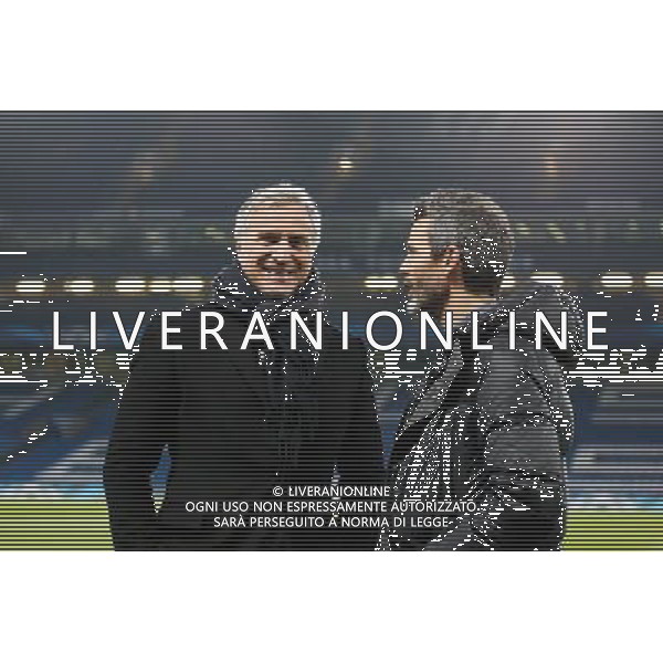 David GINOLA / Dominique ARMAND - 11.03.2015 - Chelsea / Paris Saint Germain - 1/8Finale Champions League Photo : Johnny Fidelin / Icon Sport AG ALDO LIVERANI SAS ONLY ITALY