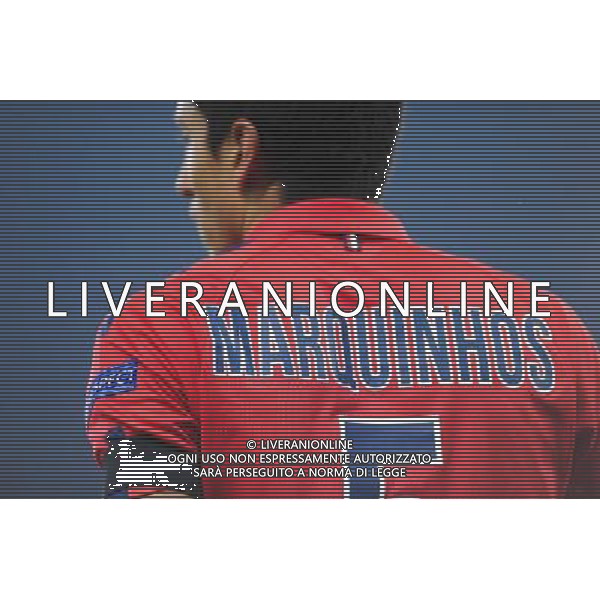 MARQUINHOS - 11.03.2015 - Chelsea / Paris Saint Germain - 1/8Finale Champions League Photo : Johnny Fidelin / Icon Sport AG ALDO LIVERANI SAS ONLY ITALY